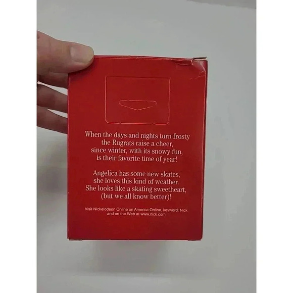 Vintage 1998 American Greetings Rugrats Angelica Christmas Ornament New in Box - Picture 6 of 7
